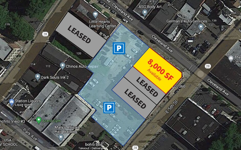 119-123 E 5th St, Plainfield, NJ for sale - Building Photo - Image 1 of 1