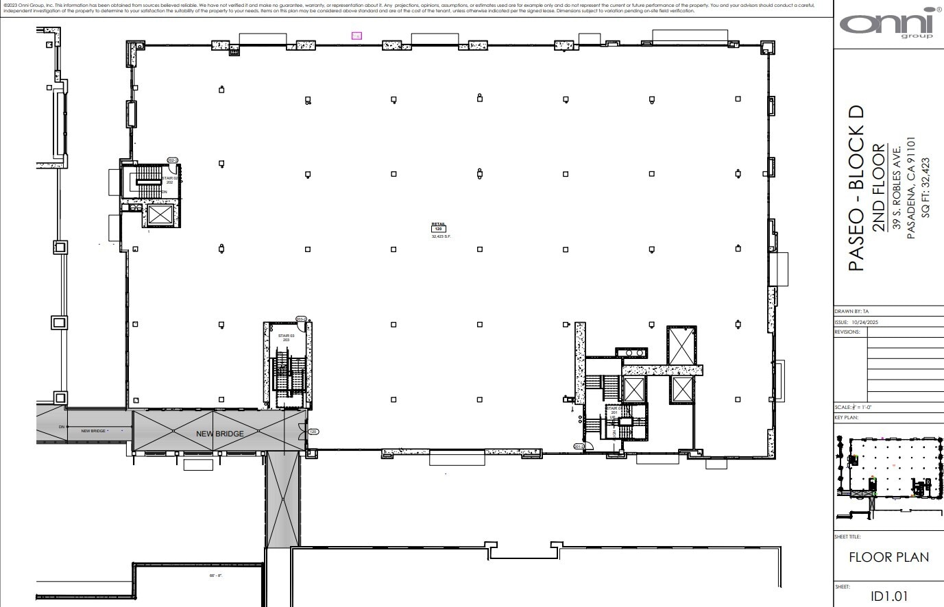 39 S Los Robles Ave, Pasadena, CA for lease Floor Plan- Image 1 of 1