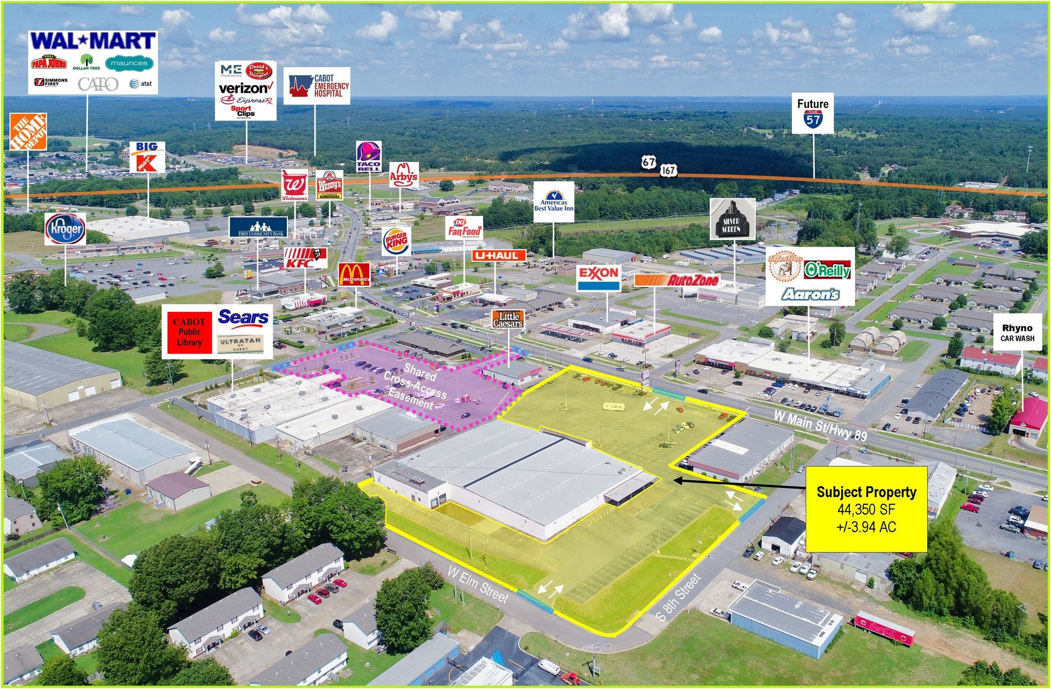 805 W Main St, Cabot, AR, 72023 Retail Space For Lease