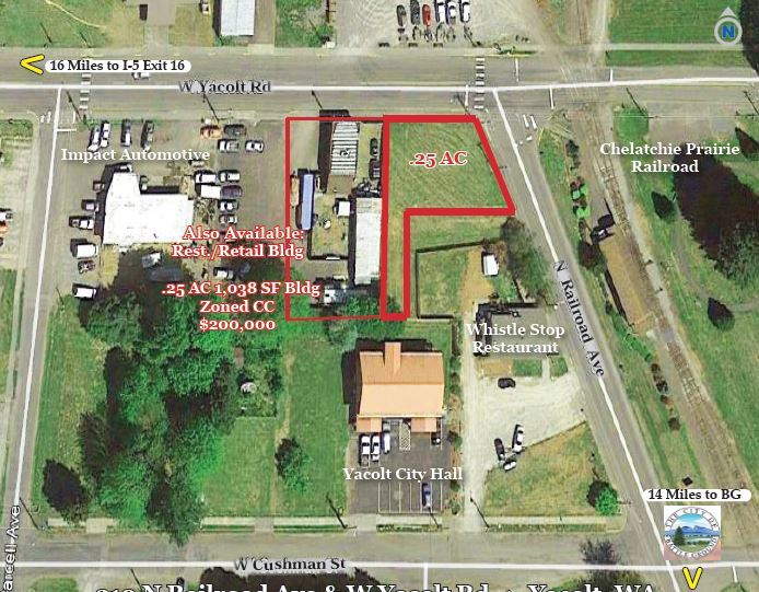 210 N Railroad Ave, Yacolt, WA 98675 Land Property for Sale