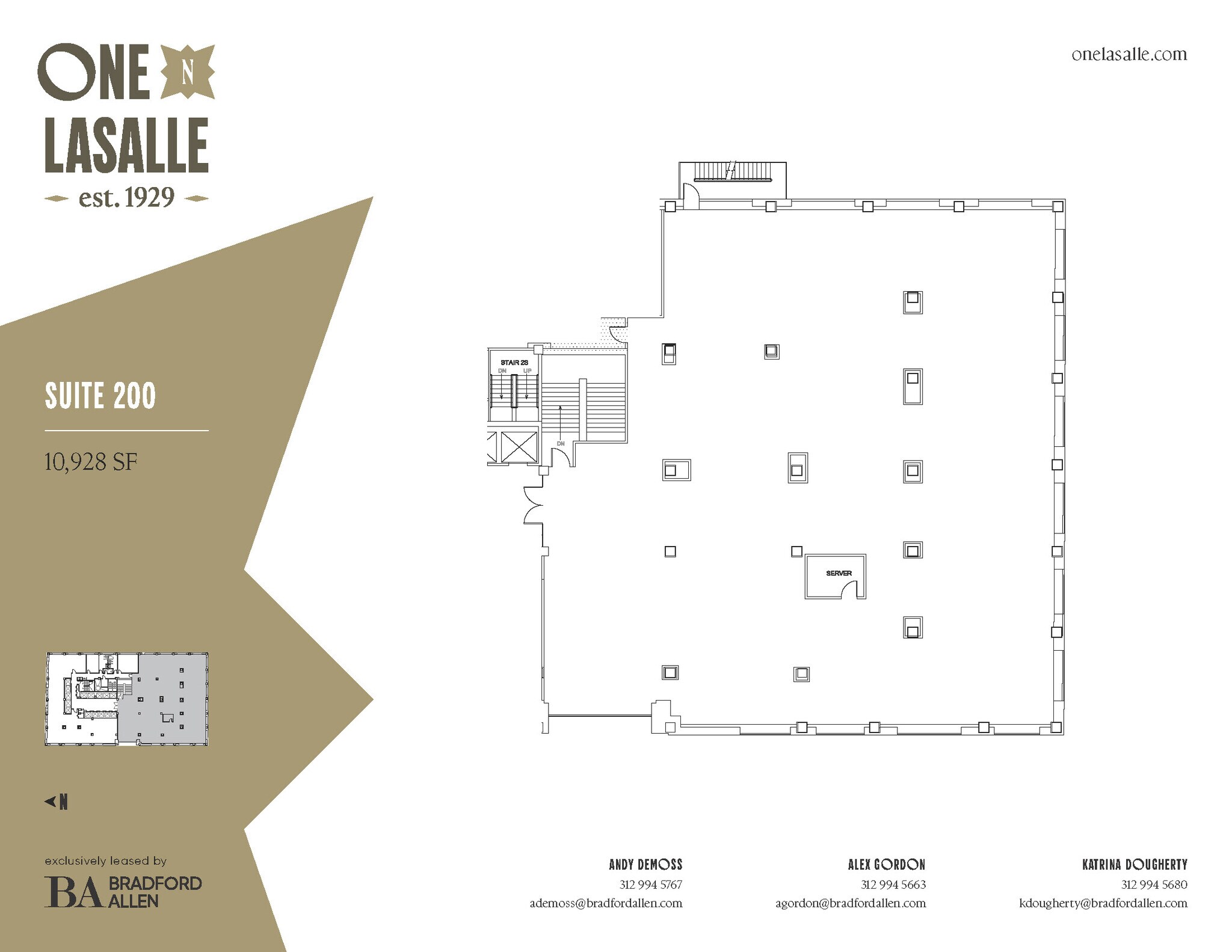 1 N LaSalle St, Chicago, IL for lease Floor Plan- Image 1 of 7