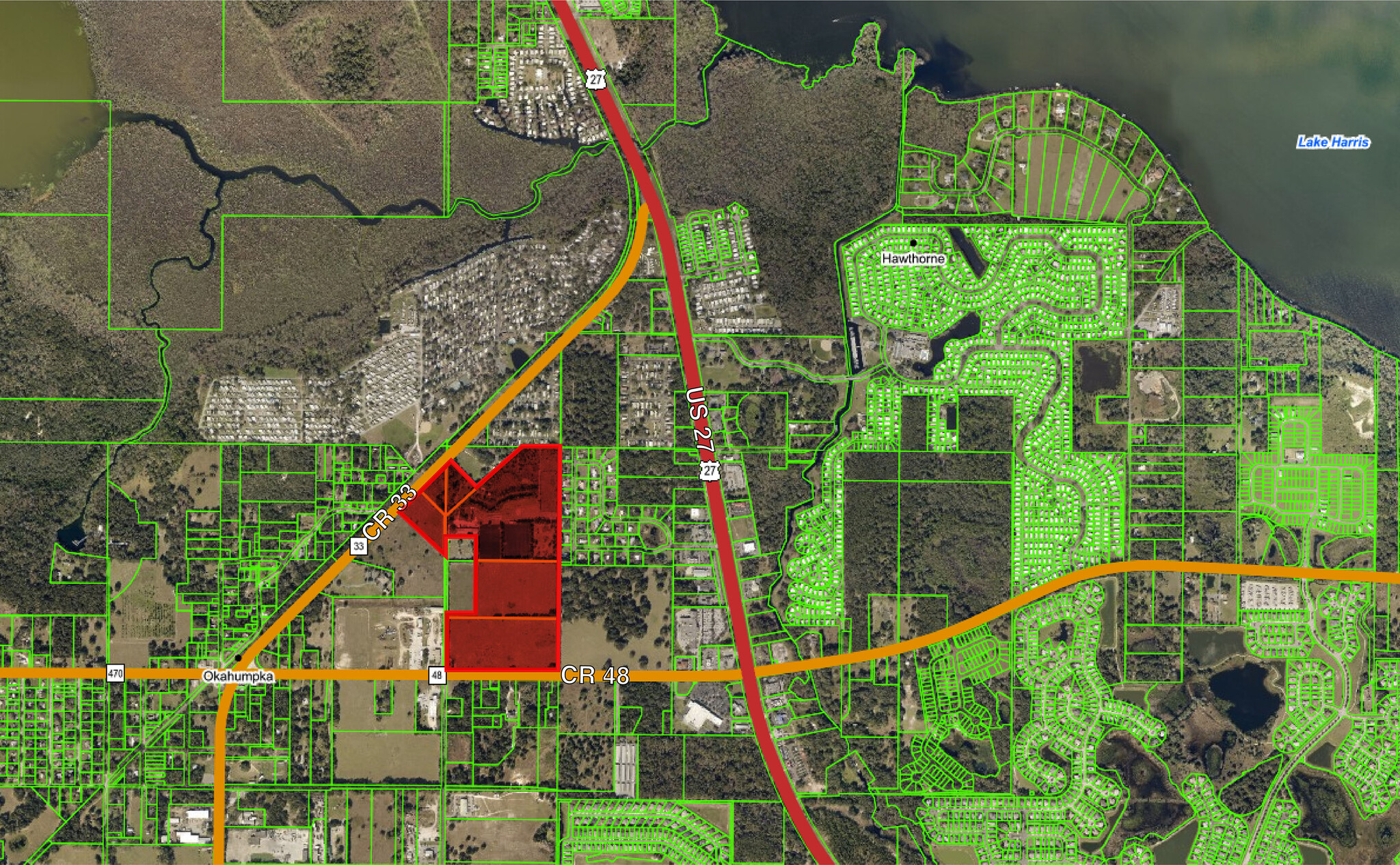 4100 County Road 48, Leesburg, FL for sale Plat Map- Image 1 of 1