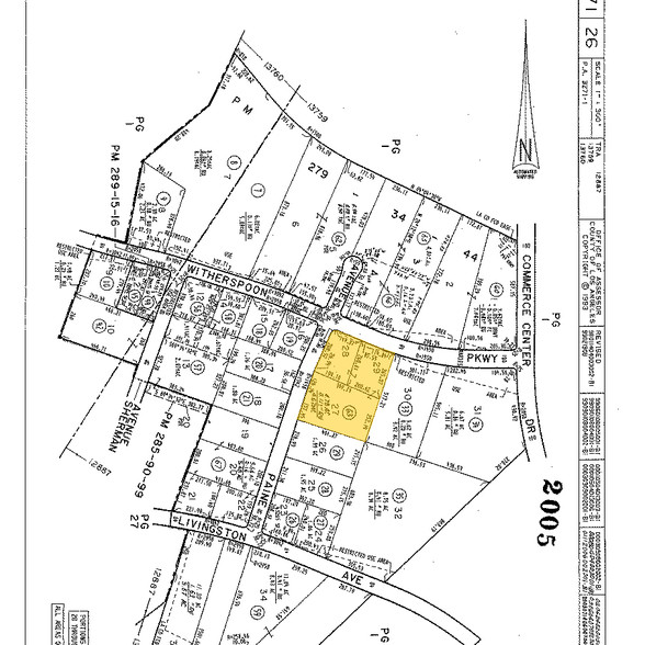 29010 Avenue Paine, Valencia, CA for sale - Plat Map - Image 1 of 1