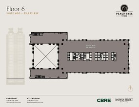 191 Peachtree St NE, Atlanta, GA for lease Floor Plan- Image 1 of 1