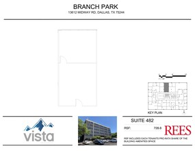 13740 Midway Rd, Farmers Branch, TX for lease Site Plan- Image 1 of 1