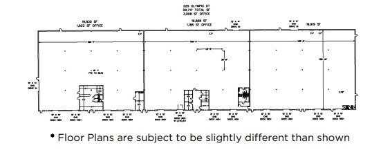 225 Olympic St, Charlotte, NC for lease Floor Plan- Image 1 of 1