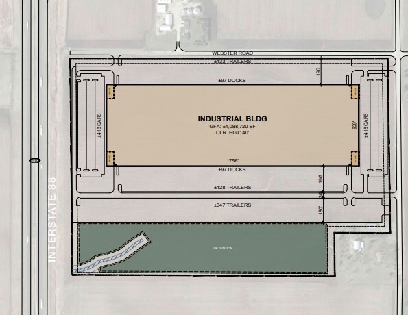 SEC Webster & Fairview Dr, Dekalb, IL for sale - Site Plan - Image 3 of 3