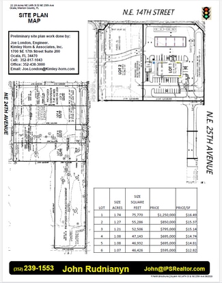 More details for 1400 NE 25th Ave, Ocala, FL - Land for Sale