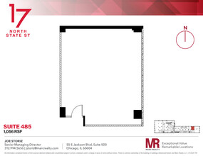 17 N State St, Chicago, IL for lease Floor Plan- Image 1 of 1