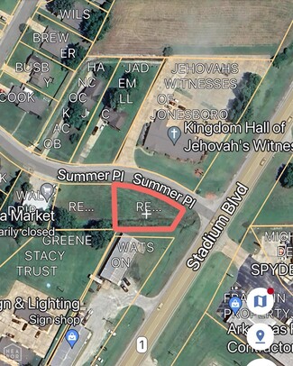More details for 5201 Summer Pl, Jonesboro, AR - Land for Sale