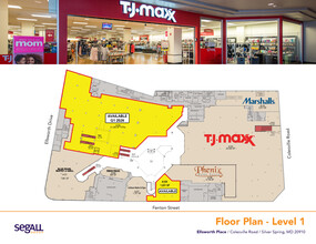 8661 Colesville Rd, Silver Spring, MD for lease Site Plan- Image 1 of 1