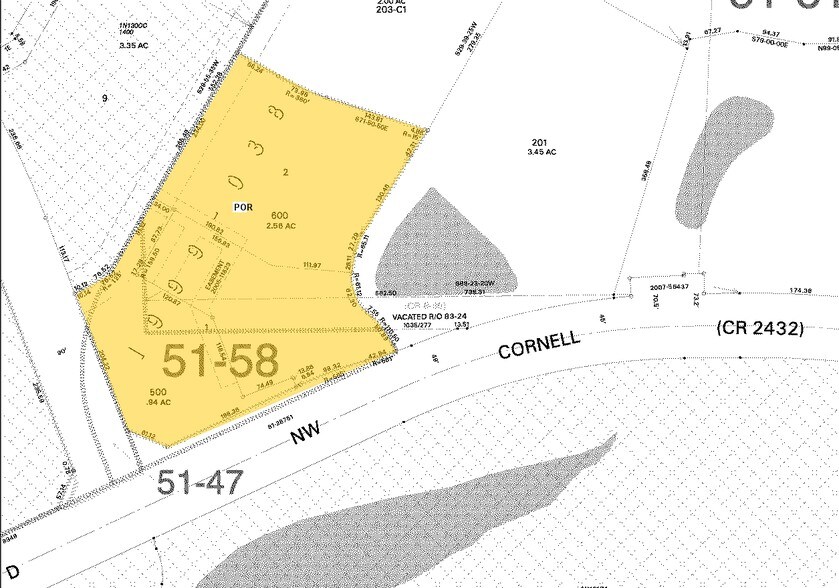 17895 NW Evergreen Pky, Beaverton, OR for sale - Plat Map - Image 1 of 1