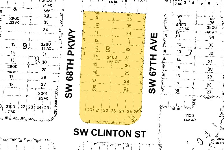 11740 SW 68th Pky, Tigard, OR for lease - Plat Map - Image 2 of 12