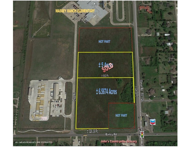 FM 1128 & Bailey Ave./ CR 101, Pearland, TX for sale - Primary Photo - Image 1 of 1