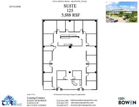 1301 S Bowen Rd, Arlington, TX for lease Floor Plan- Image 1 of 12
