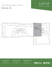 1091-1099 W Hawthorn Dr, Itasca, IL for lease Floor Plan- Image 1 of 1