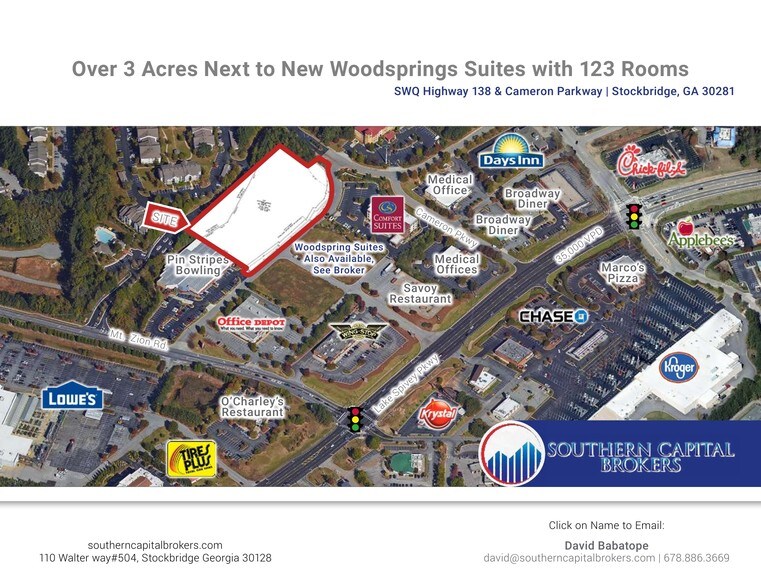 Highway 138 Cameron Parkway Stockbridge Ga 30281 Commercial