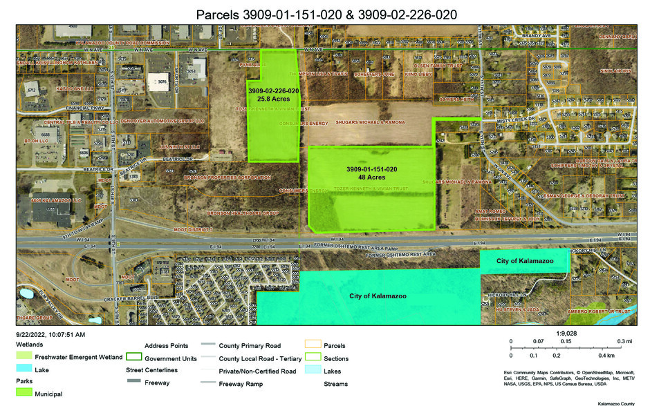 48 Acres for Development portfolio of 2 properties for sale on LoopNet.com - Site Plan - Image 3 of 4