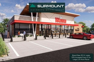 Wawa | 20 Year NNN Lease | Low Rent - NNN Property