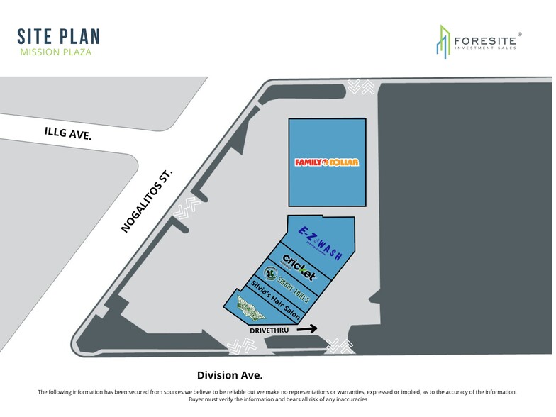 Mission Plaza portfolio of 2 properties for sale on LoopNet.com - Site Plan - Image 3 of 5