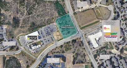 14545 Vance Jackson Rd, San Antonio, TX - AERIAL  map view
