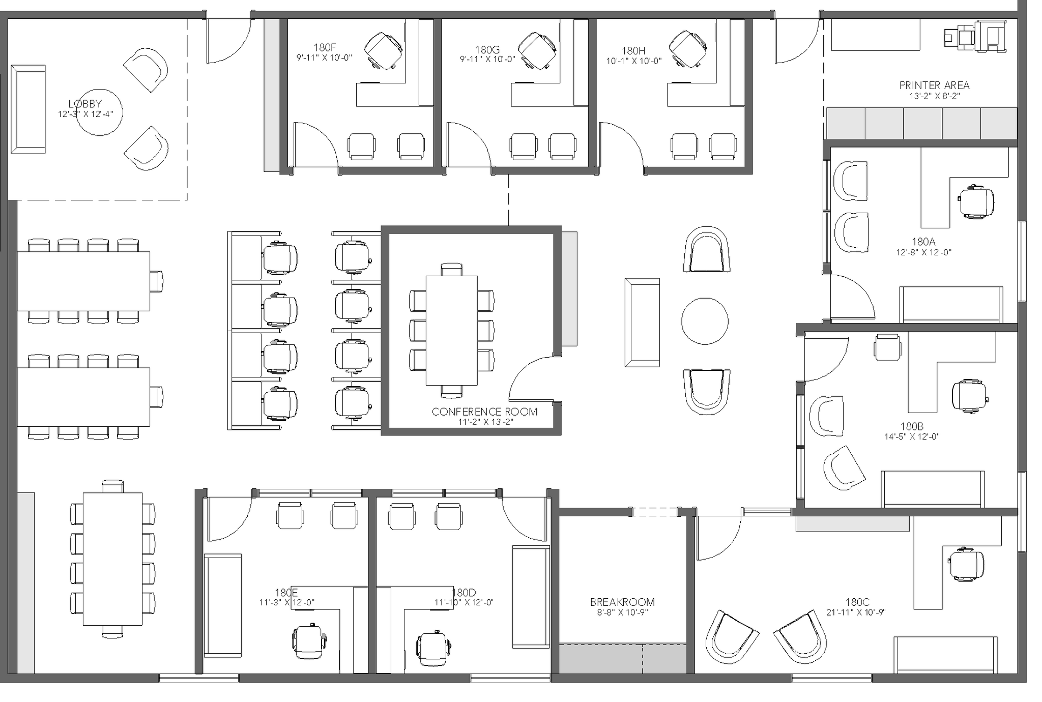 1603 E 19th St, Edmond, OK for lease Floor Plan- Image 1 of 1