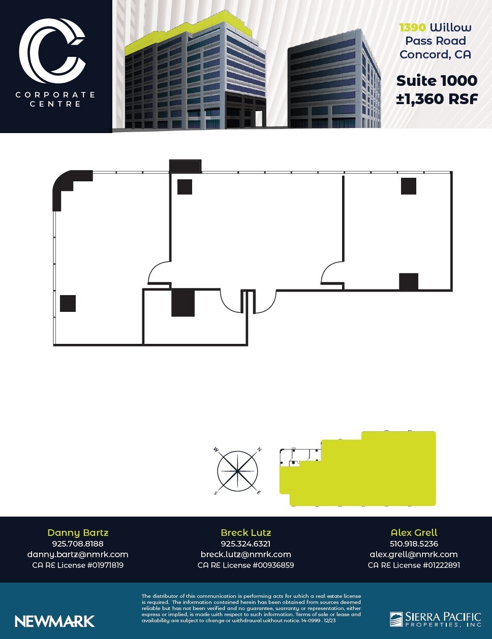 1390 Willow Pass Rd, Concord, CA for lease Floor Plan- Image 1 of 1