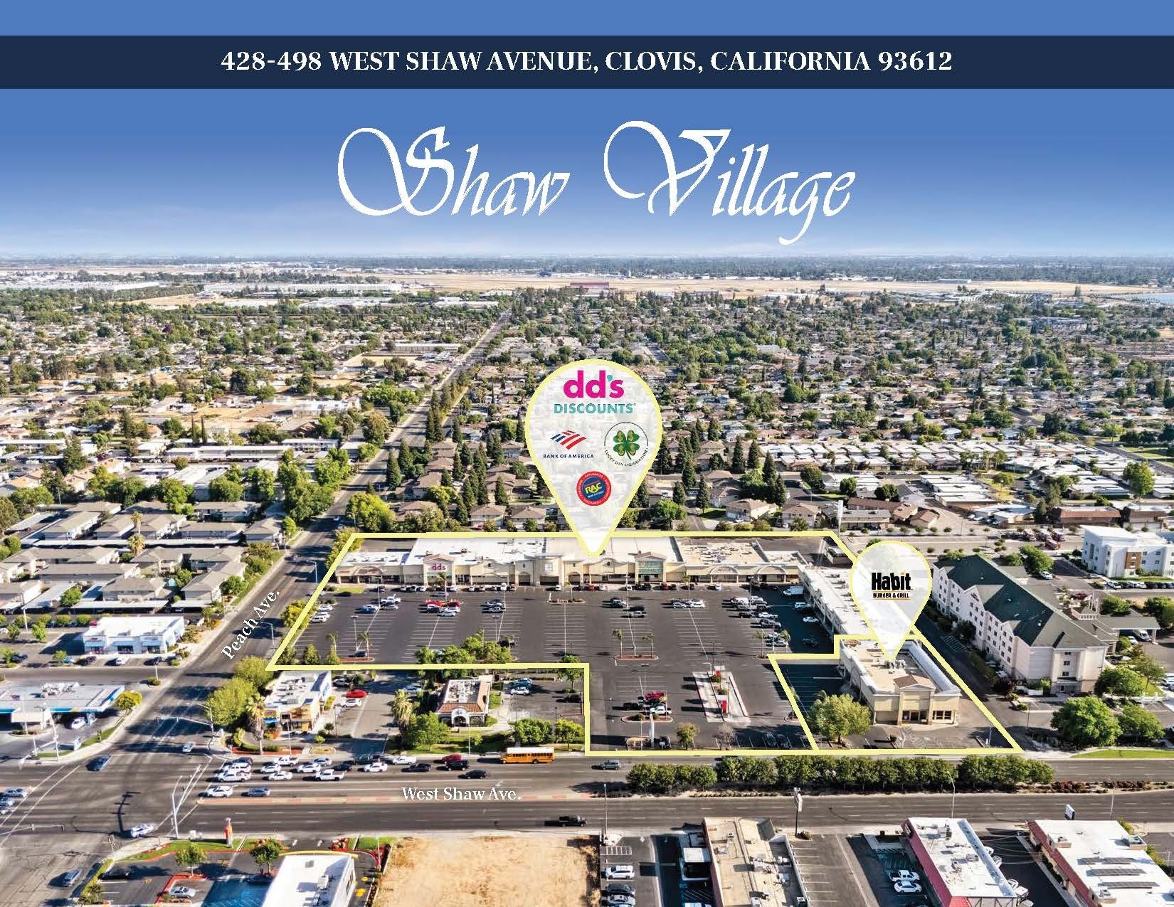 424-460 W Shaw Ave, Clovis, CA for sale Building Photo- Image 1 of 10