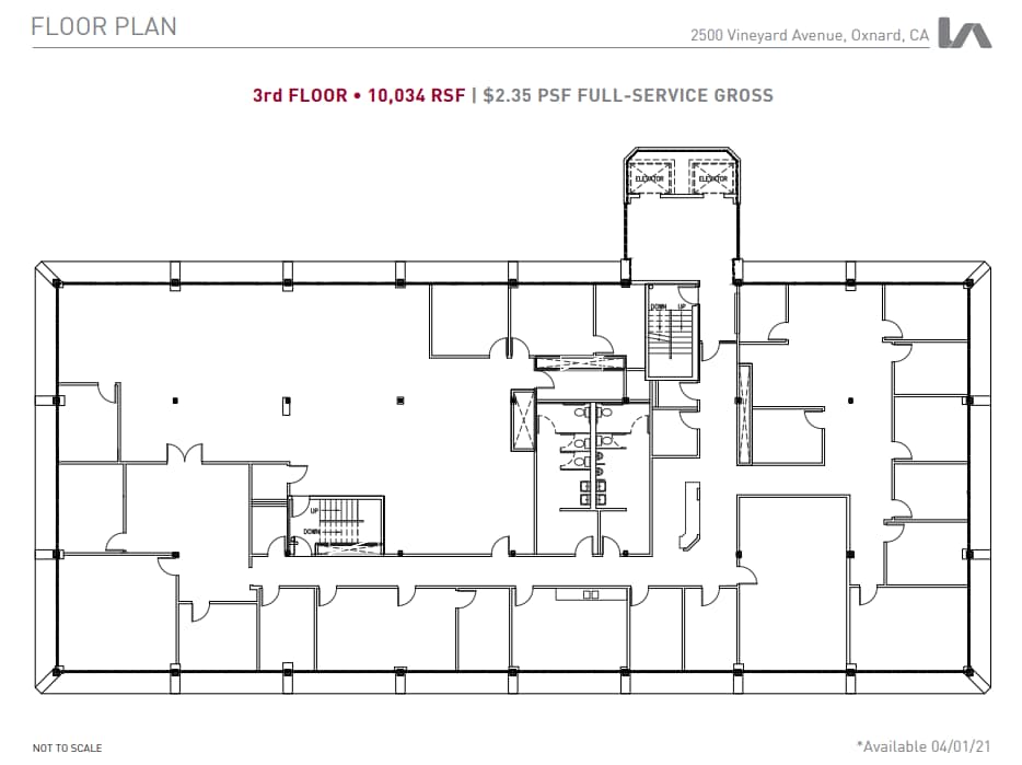 2500 E Vineyard Ave, Oxnard, CA for sale Floor Plan- Image 1 of 1
