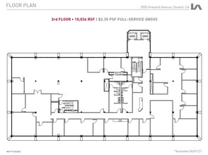 2500 E Vineyard Ave, Oxnard, CA for sale Floor Plan- Image 1 of 1