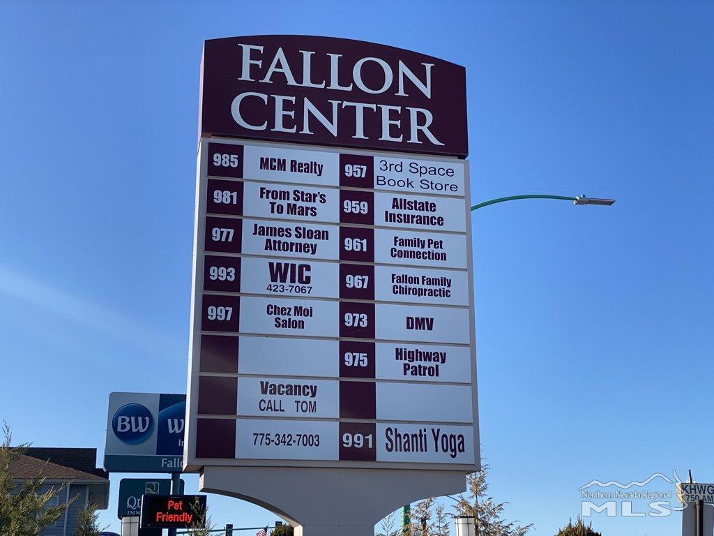 Fallon Center Fallon, NV for Sale