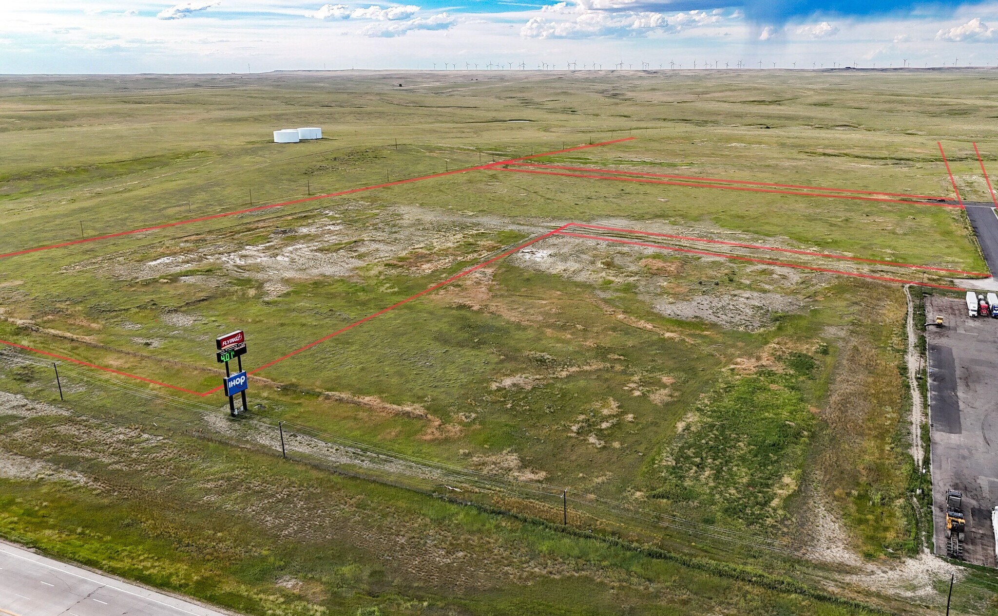 Willlams Ave, Limon, CO for sale Aerial- Image 1 of 10