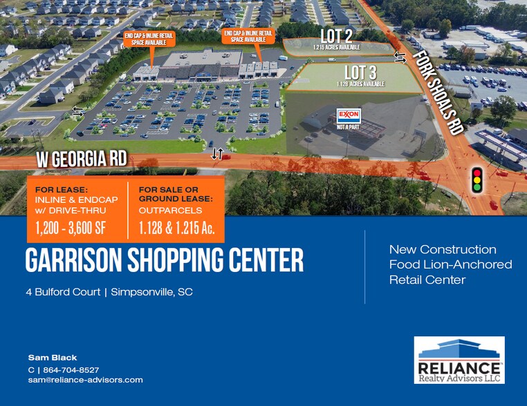 2321 W Georgia Rd, Simpsonville, SC for lease - Building Photo - Image 1 of 2