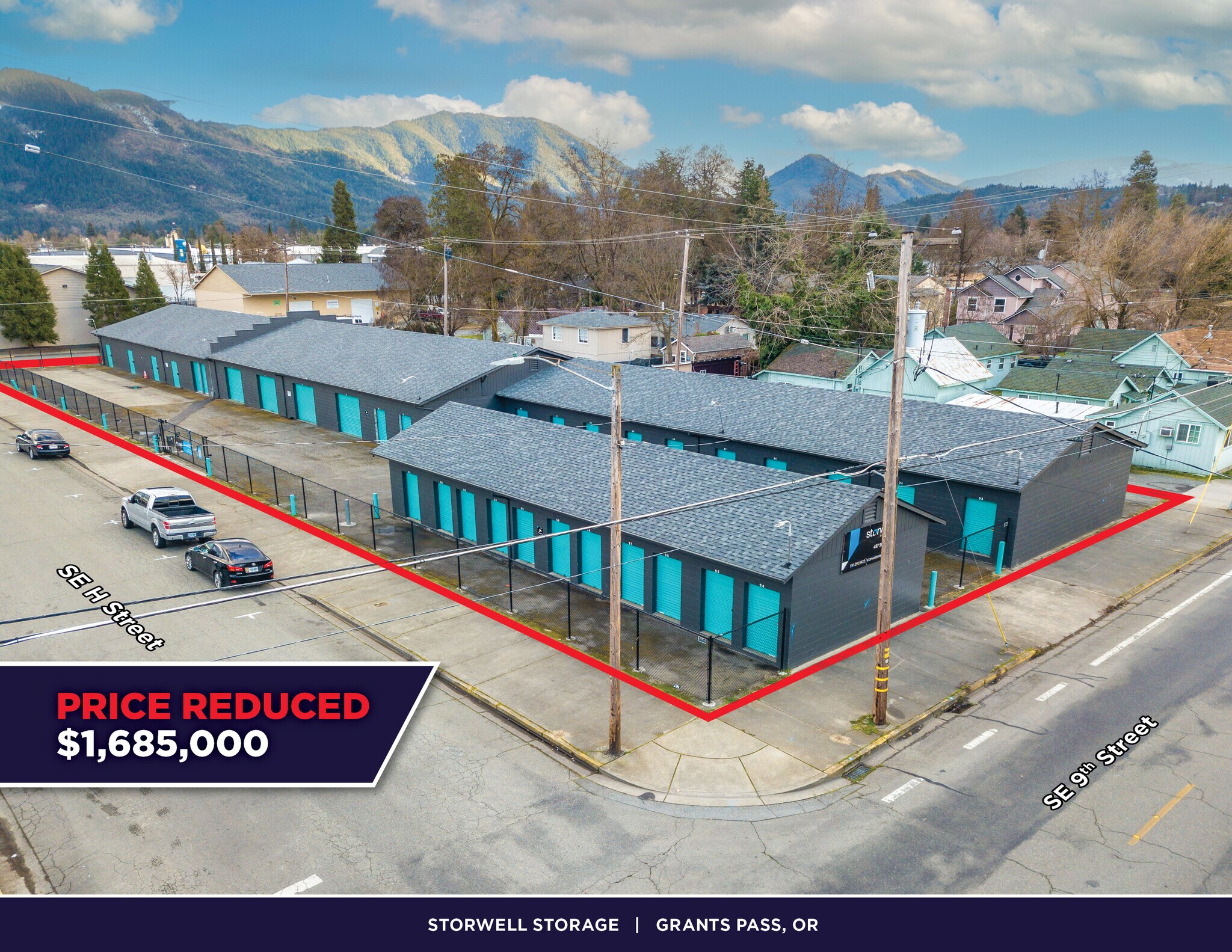 497 SE H St, Grants Pass, OR for sale Aerial- Image 1 of 1