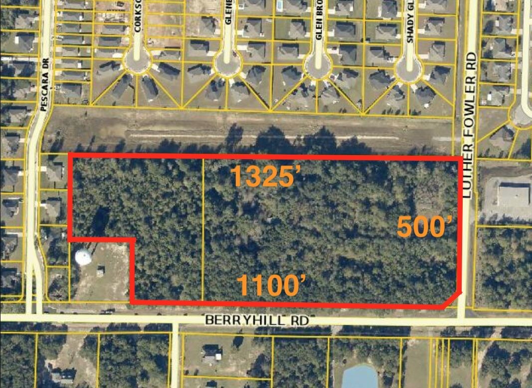 Vacant Land On Woodbine Rd At Luther Fowler Road Luther Fowler Road