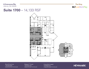 6 Concourse Pky NE, Atlanta, GA for lease Floor Plan- Image 1 of 1