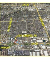 1201 Gambrel Rd, Arlington, TX - AERIAL  map view