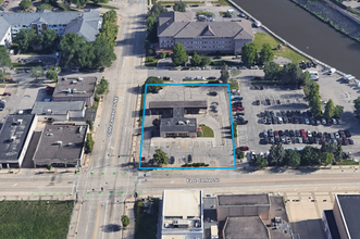 209 E Center St, Rochester, MN - aerial  map view