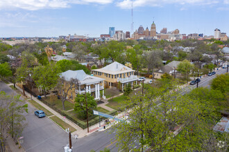 1037 S Alamo St, San Antonio, TX - aerial  map view