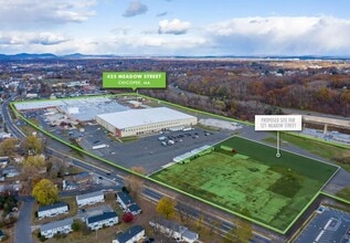 521 Meadow St, Chicopee, MA - AERIAL map view