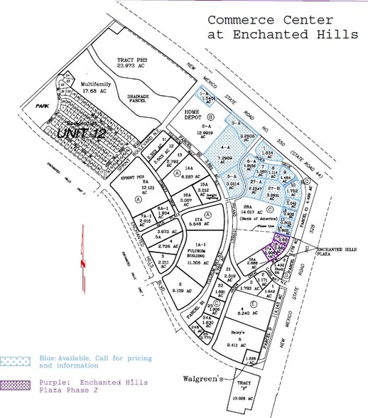 Jager Dr NE, Rio Rancho, NM for sale - Plat Map - Image 2 of 2