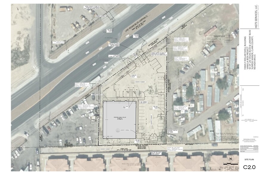 Nellis Boulevard Blvd, Las Vegas, NV for sale - Site Plan - Image 2 of 4