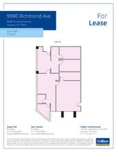 9990 Richmond Ave, Houston, TX for lease Floor Plan- Image 1 of 1