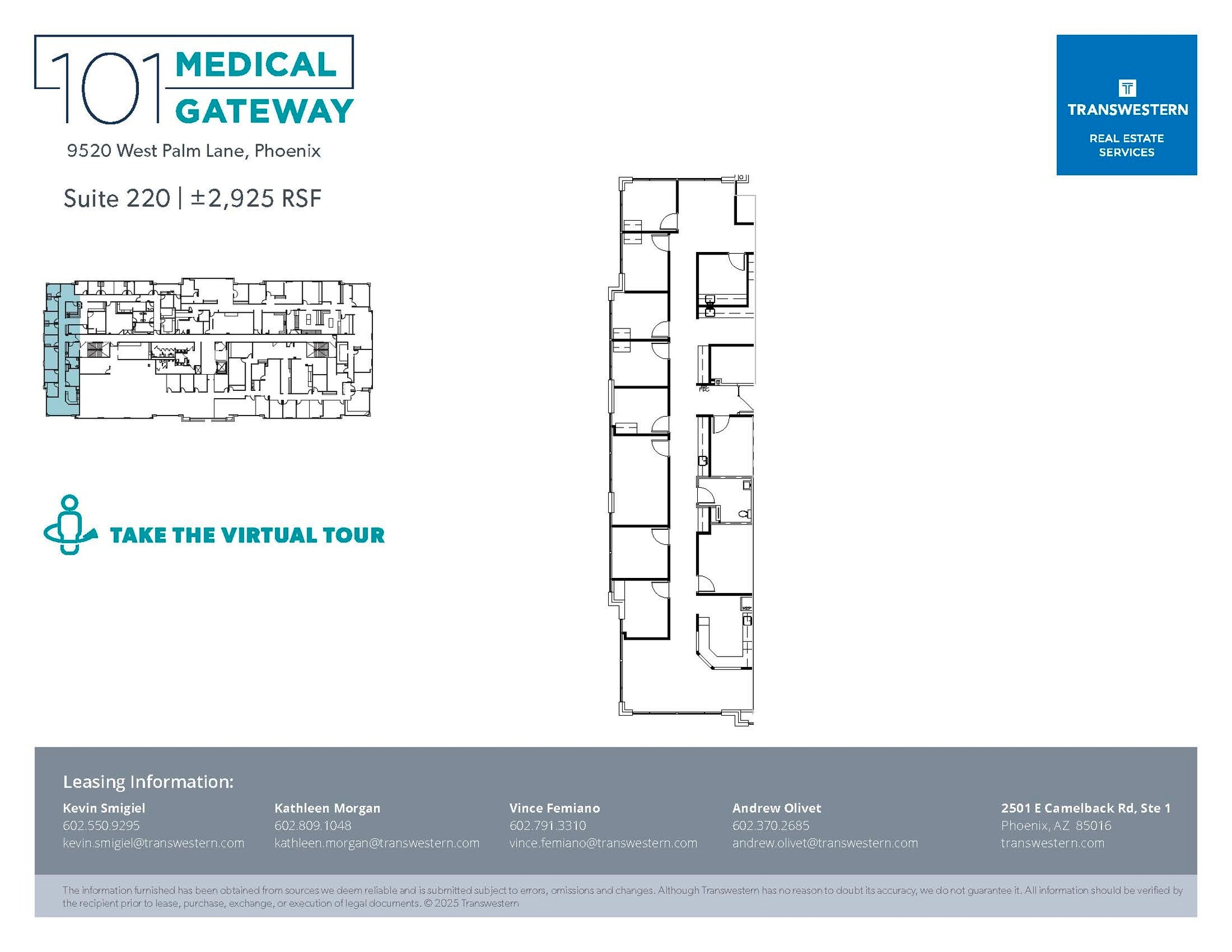 9520 W Palm Ln, Phoenix, AZ for lease Floor Plan- Image 1 of 1