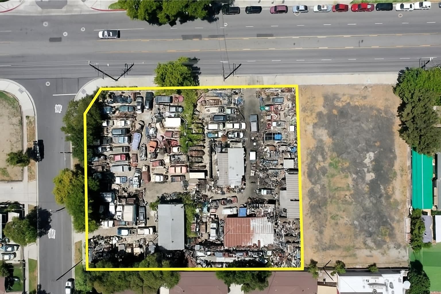 West 5th Redevelopment Land portfolio of 2 properties for sale on LoopNet.com Aerial- Image 1 of 10