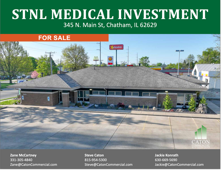 345 N Main St, Chatham, IL for sale - Building Photo - Image 1 of 9