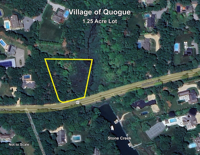 149 Montauk Hwy, Quogue, NY for sale - Aerial - Image 2 of 3