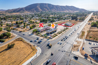 33389 Old State Hwy, Hemet, CA - aerial  map view