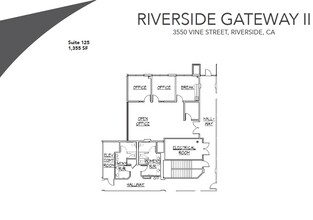 3480 Vine St, Riverside, CA for lease Floor Plan- Image 1 of 1