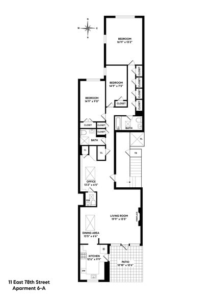 11 E 78th St, New York, NY for sale - Floor Plan - Image 2 of 9
